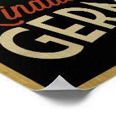 Poster Lindau Allemagne Panorama (Coin)