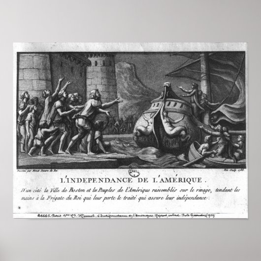 Poster L'indépendance américaine (Devant)