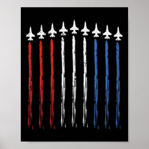 Poster L'indépendance américaine du drapeau 4 juillet pat