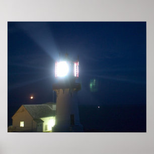 Poster lindesnes fyr, point le plus méridional de norvège