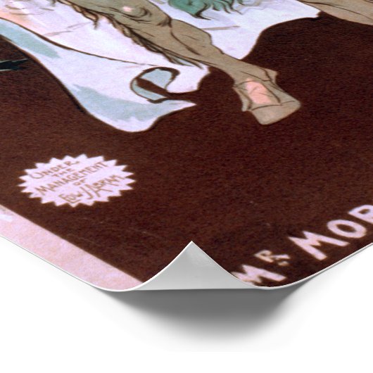 Poster "L'Indien" - Plume rouge, chef du (Coin)