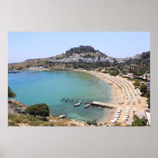 Poster Lindos (Devant)