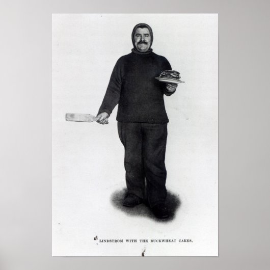 Poster Lindstrom avec les gâteaux de sarrasin (Devant)