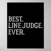 Poster Line Judge Ever Funny Volleyball Ideas (Devant)
