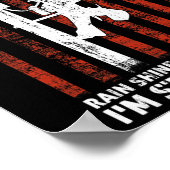 Poster Lineman Retraite 4 juillet drôle Novelty Man W (Coin)