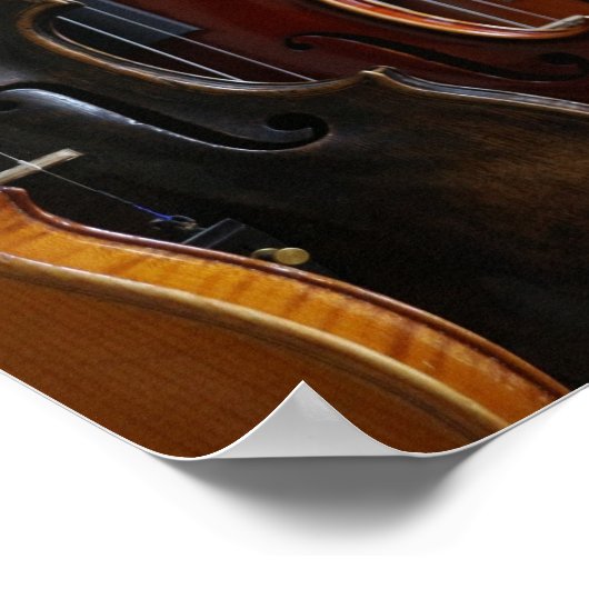 Poster Lineup de violon (Coin)