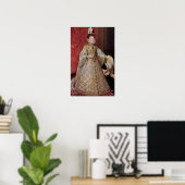 Poster L'infante Isabel Clara Eugenia avec (Bureau à domicile)