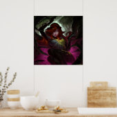 Poster L'infini Poison de crise Illustration d'Ivy (Cuisine)