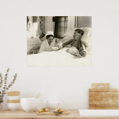 Poster L'infirmière de la Première Guerre mondiale parle  (Cuisine)