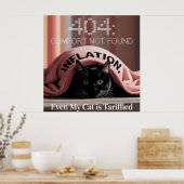 Poster L'inflation vous a découragé ? Ce chat vous compre (Cuisine)