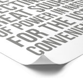 Poster L'Ingénierie Est L'Art De Diriger (Coin)