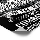 Poster L'ingénieur de combat n'a pas ce problème fier (Coin)