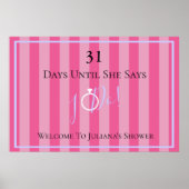 Poster Lingerie de mariée et demoiselles d'honneur Fête d (Devant)