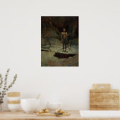 Poster L'inhumation silencieuse de Newell Convers Wyeth (Cuisine)