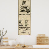POSTER LINIMENT DE MINARD .... LE ROI DE LA DOULEUR ! (Cuisine)