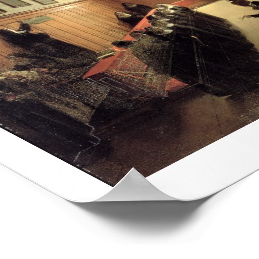 Poster L'initiation d'un jeune novice d'Albano dans (Coin)