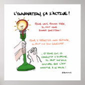 Poster "L'innovation, ça s'active !" (Devant)
