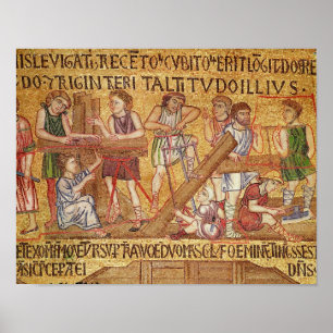 Poster L'inondation, de l'oreillette, détail de