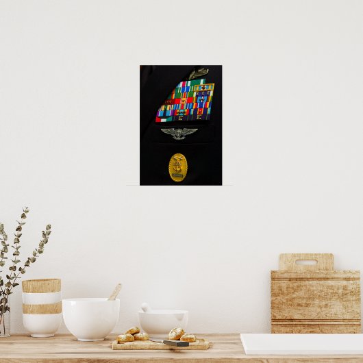 Poster L'insigne du chef du commandement (Cuisine)