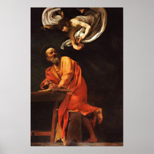 Poster L'inspiration de Saint Matthieu