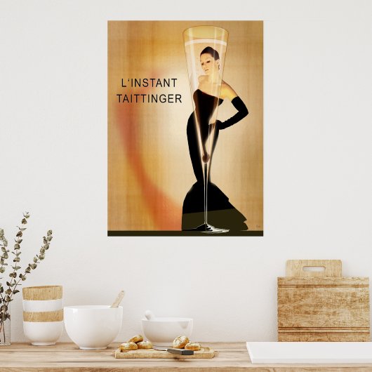 Poster L'Instant Taittinger Remix (Cuisine)