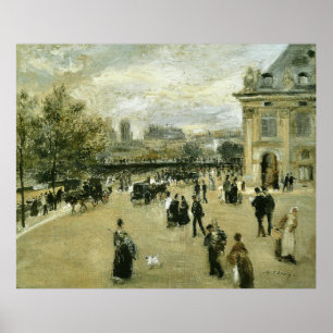 Poster L'Institut, Quai Malaquais Auguste Renoir