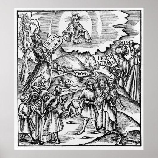 Poster L'institution des langues (Devant)