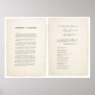 Poster L'instrument japonais de restitution (1945)