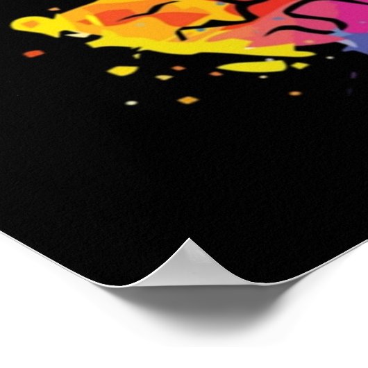 Poster L'Intelligence Est La Capacité De S'Adapter Au Cha (Coin)