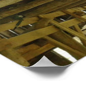 Poster L'intérieur de la vieille grange devant (Coin)