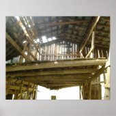 Poster L'intérieur de la vieille grange devant (Devant)