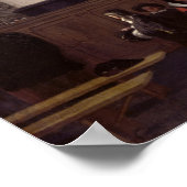 Poster L'intérieur de Oude Kerk, Amsterdam, vers 1660 (Coin)