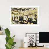 Poster L'intérieur du Temple Iyemitsu à Nikko, c.18 (Bureau à domicile)