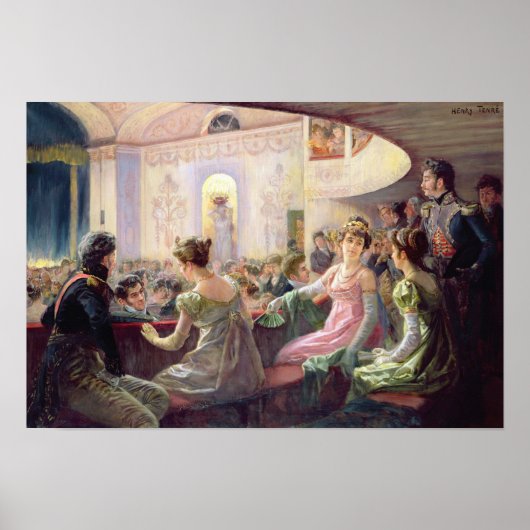 Poster L'Interval au Théâtre (Devant)