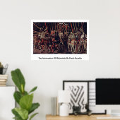 Poster L'Intervention De Micheletto Par Paolo Uccello (Bureau à domicile)