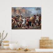 Poster L'intervention des femmes sabines (Cuisine)