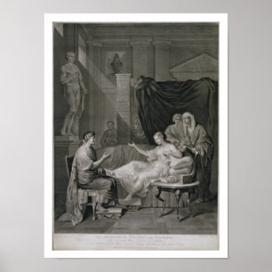 Poster L'interview d'Augustus et de Cléopâtre, gravée