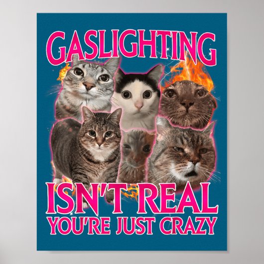 Poster L'intoxication n'est pas réelle, vous êtes juste f (Devant)