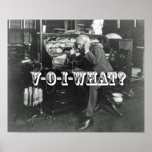 Poster L'introduction choquante du téléphone VoIP (Devant)