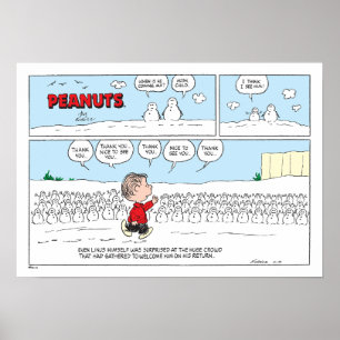 Poster Linus de bienvenue des Snowmen