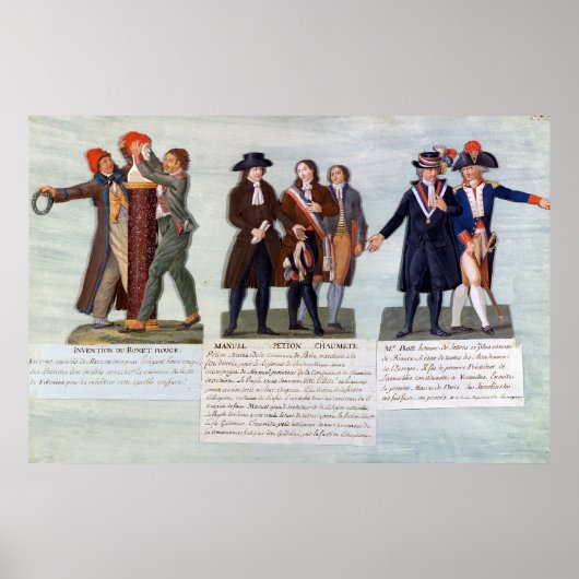 Poster L'invention du Casquette rouge, Manuel, Pétition (Devant)