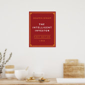Poster L'investisseur intelligent - Benjamin Graham (Cuisine)