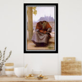 Poster L'invisible Bohème de Bouguereau (Cuisine)