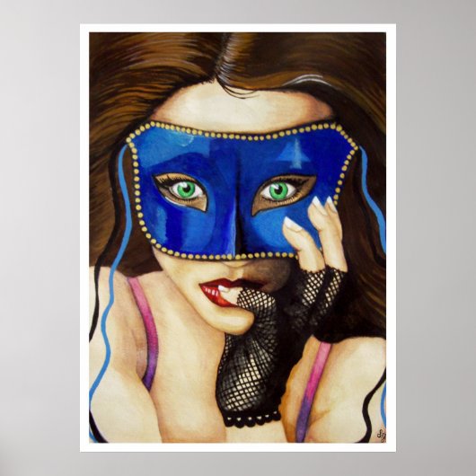 Poster L'invitation au bal masqué (Devant)