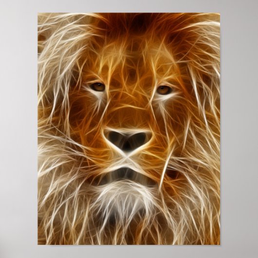 Poster Lion (Devant)