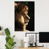 Poster Lion (Bureau à domicile)