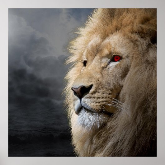 Poster Lion (Devant)