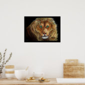 Poster Lion (Cuisine)