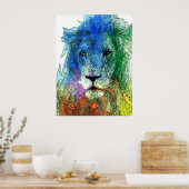 Poster Lion (Cuisine)