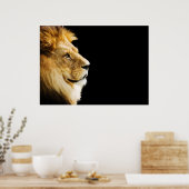Poster Lion (Cuisine)